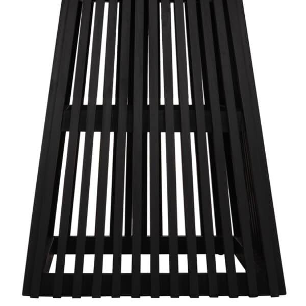 ΤΡΑΠΕΖΙ ΤΡΑΠΕΖΑΡΙΑΣ ΤΕΤΡΑΓΩΝΟ FRANTZ HM9458.02 MINDI ΞΥΛΟ ΜΑΥΡΟ 80x80x78Yεκ. - Image 5