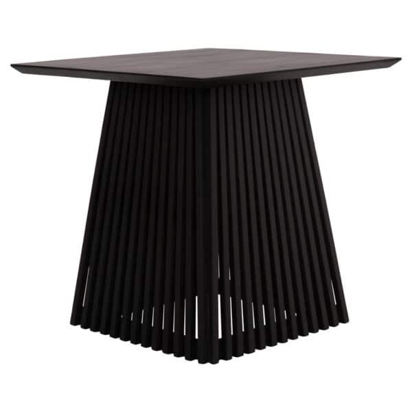 ΤΡΑΠΕΖΙ ΤΡΑΠΕΖΑΡΙΑΣ ΤΕΤΡΑΓΩΝΟ FRANTZ HM9458.02 MINDI ΞΥΛΟ ΜΑΥΡΟ 80x80x78Yεκ. - Image 6