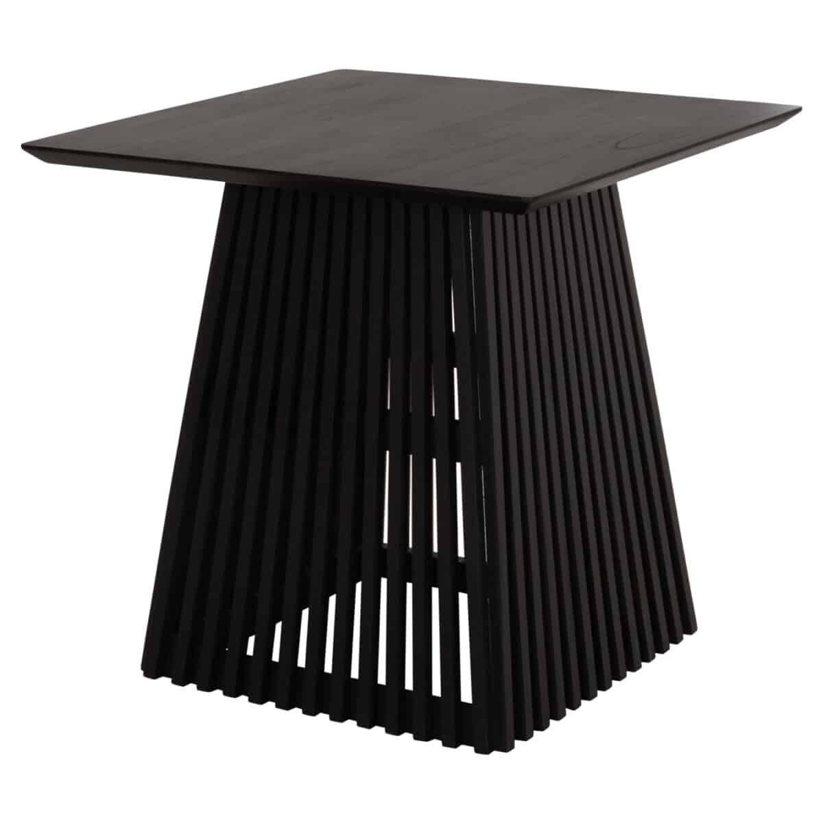 ΤΡΑΠΕΖΙ ΤΡΑΠΕΖΑΡΙΑΣ ΤΕΤΡΑΓΩΝΟ FRANTZ HM9458.02 MINDI ΞΥΛΟ ΜΑΥΡΟ 80x80x78Yεκ. - Image 7