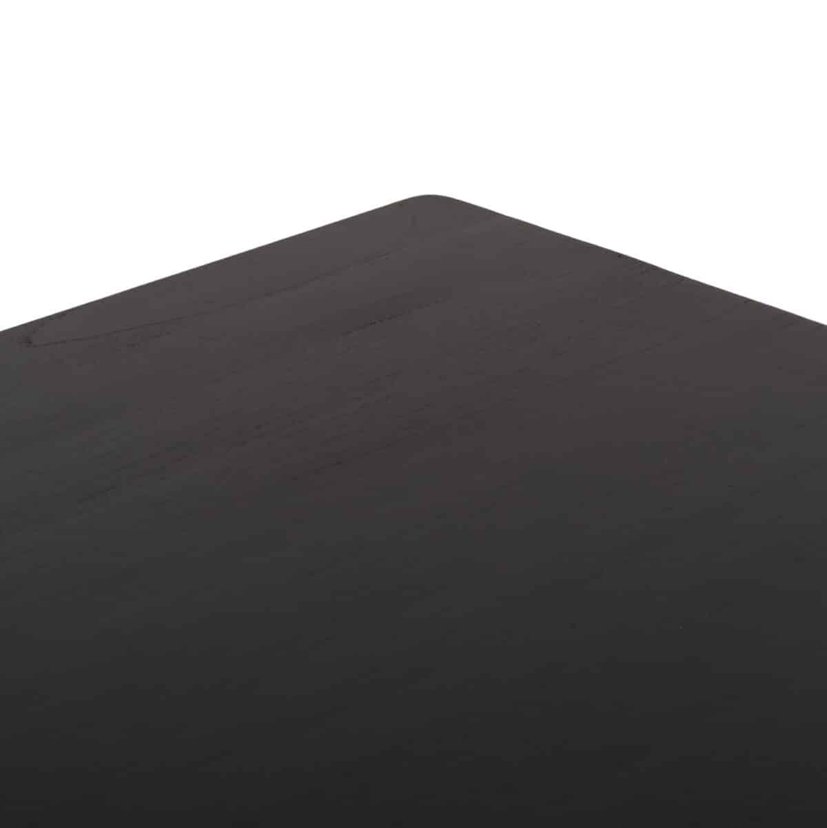 ΤΡΑΠΕΖΙ ΤΡΑΠΕΖΑΡΙΑΣ ΤΕΤΡΑΓΩΝΟ FRANTZ HM9458.02 MINDI ΞΥΛΟ ΜΑΥΡΟ 80x80x78Yεκ. - Image 8