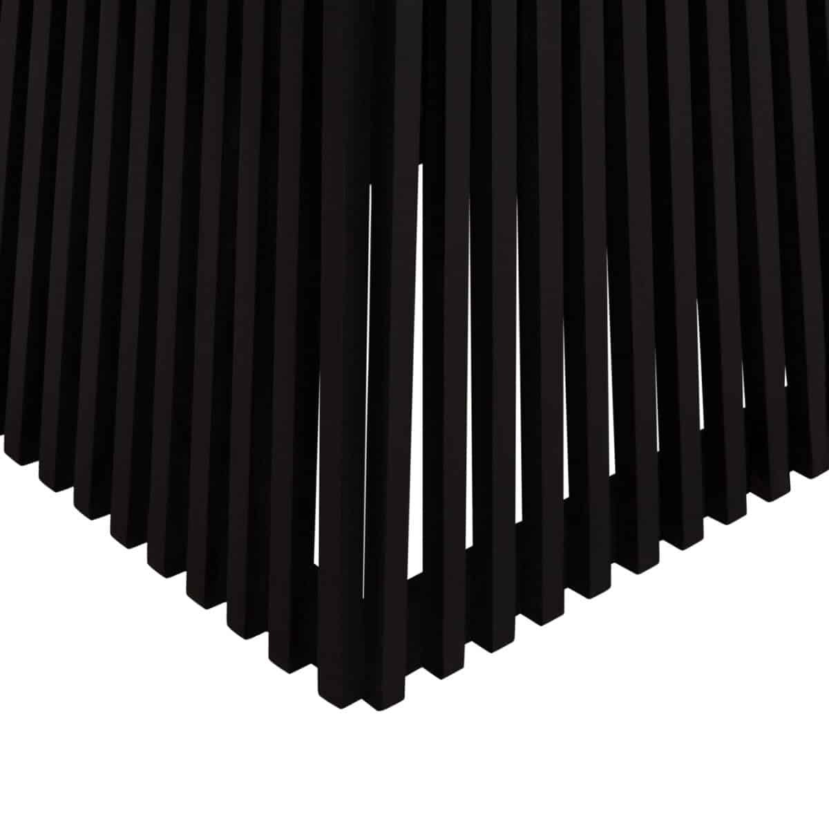 ΤΡΑΠΕΖΙ ΤΡΑΠΕΖΑΡΙΑΣ ΤΕΤΡΑΓΩΝΟ FRANTZ HM9458.02 MINDI ΞΥΛΟ ΜΑΥΡΟ 80x80x78Yεκ. - Image 9