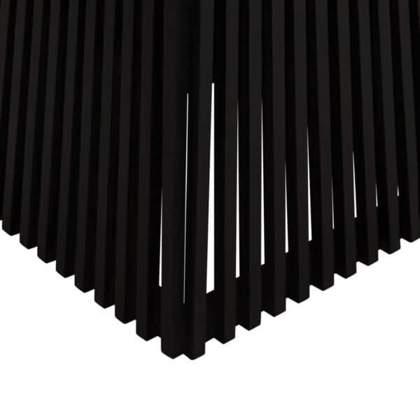 ΤΡΑΠΕΖΙ ΤΡΑΠΕΖΑΡΙΑΣ ΤΕΤΡΑΓΩΝΟ FRANTZ HM9458.02 MINDI ΞΥΛΟ ΜΑΥΡΟ 80x80x78Yεκ. - Image 9