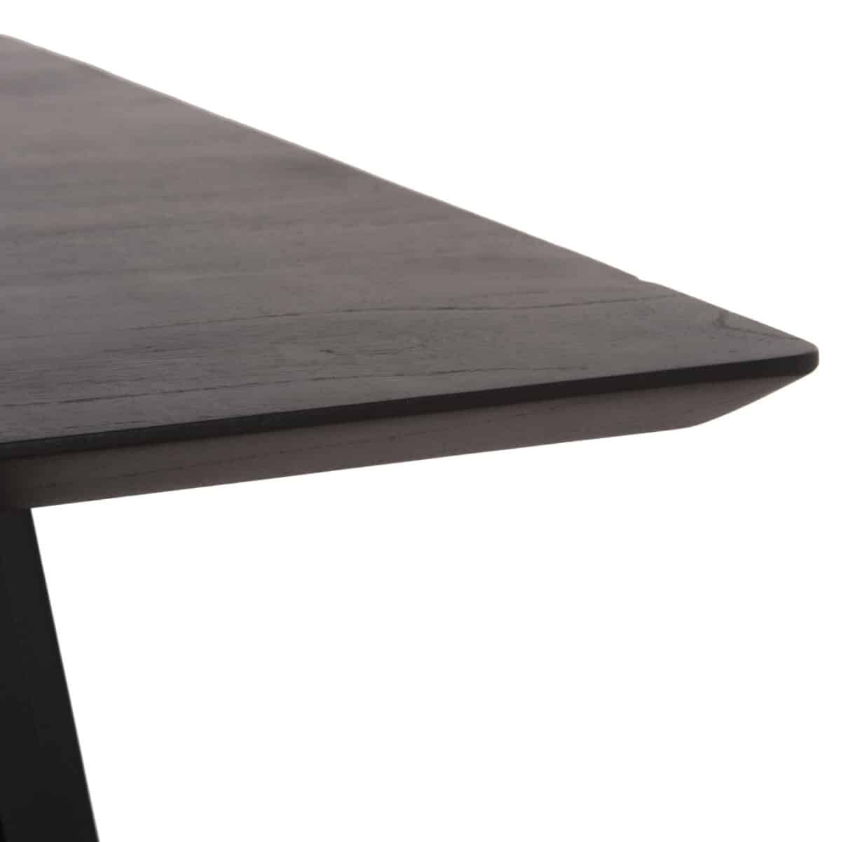 ΤΡΑΠΕΖΙ ΤΡΑΠΕΖΑΡΙΑΣ ΤΕΤΡΑΓΩΝΟ FRANTZ HM9458.02 MINDI ΞΥΛΟ ΜΑΥΡΟ 80x80x78Yεκ. - Image 10