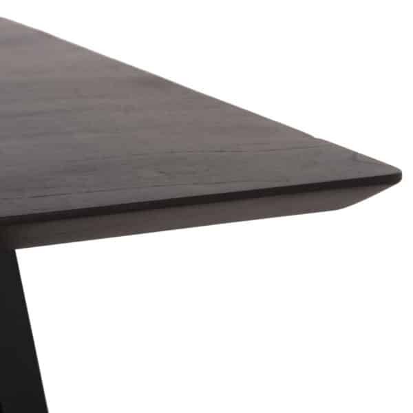 ΤΡΑΠΕΖΙ ΤΡΑΠΕΖΑΡΙΑΣ ΤΕΤΡΑΓΩΝΟ FRANTZ HM9458.02 MINDI ΞΥΛΟ ΜΑΥΡΟ 80x80x78Yεκ. - Image 10