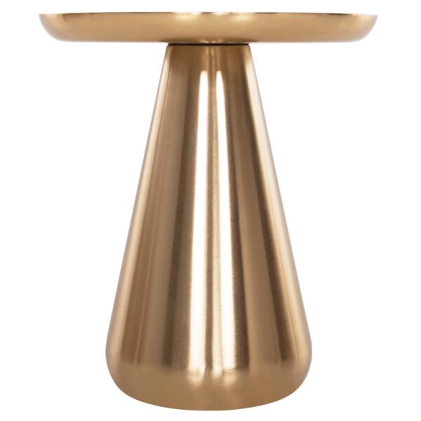 ΤΡΑΠΕΖΙA ΣΑΛΟΝΙΟΥ 2ΤΜΧ OLUF HM9921 ΜΕΤΑΛΛΟ ΕΜΑΓΙΕ-GLOSSY ΧΡΥΣΟ & ΜΑΥΡΟ Φ50 & Φ41 - Image 8