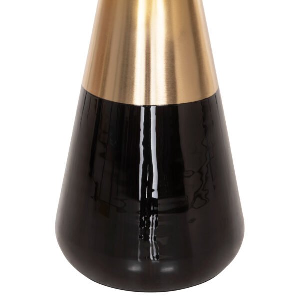 ΤΡΑΠΕΖΙA ΣΑΛΟΝΙΟΥ 2ΤΜΧ OLUF HM9922 ΜΕΤΑΛΛΟ ΕΜΑΓΙΕ-GLOSSY ΜΑΥΡΟ-ΜΑΤ ΧΡΥΣΟ Φ50 & Φ41 εκ. - Image 5