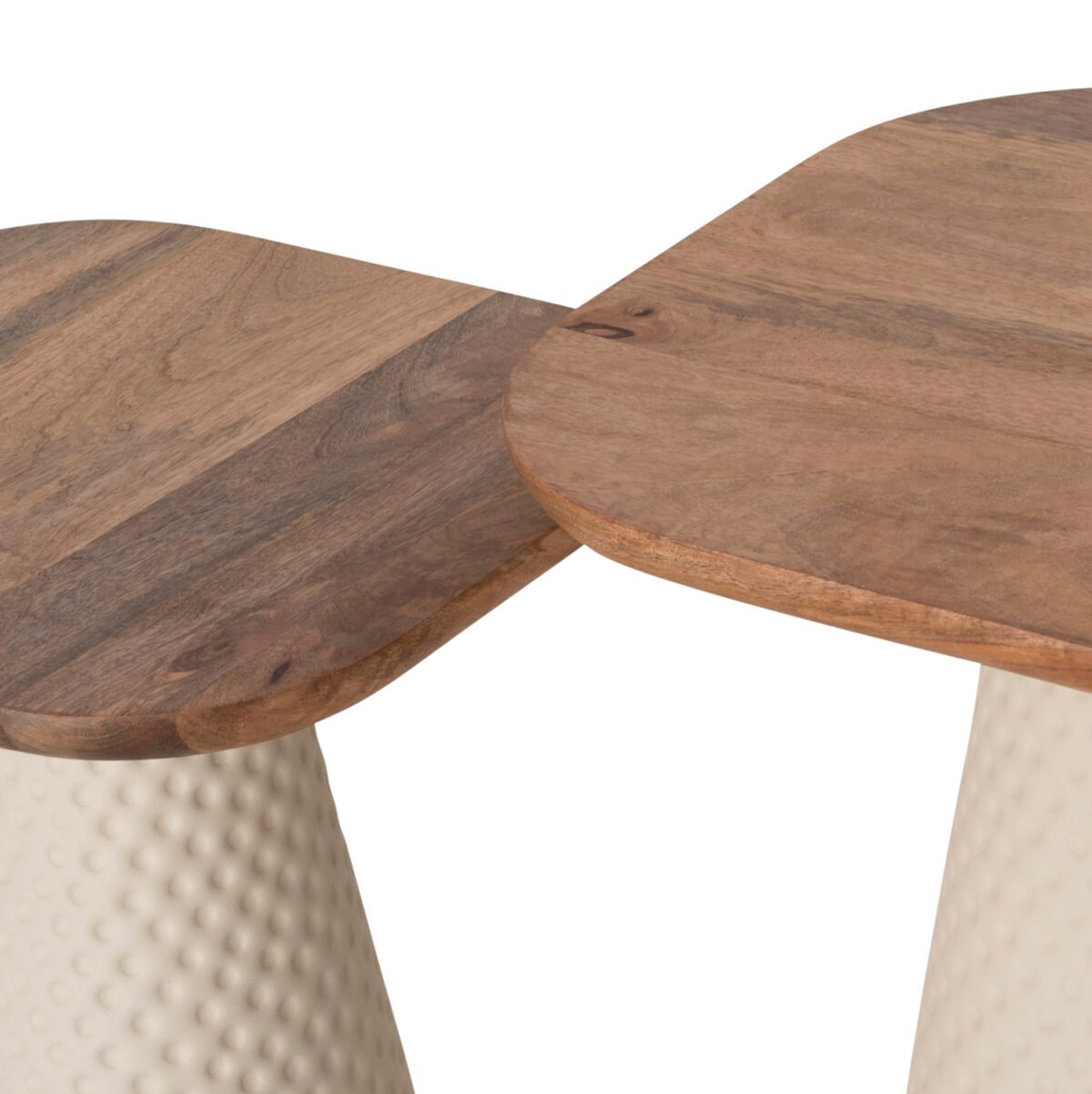 ΤΡΑΠΕΖΙA ΣΑΛΟΝΙΟΥ 2ΤΜΧ GOLFER HM9924 ΜΕΤΑΛ.ΒΑΣΗ ΕΚΡΟΥ-ΤΕΤΡΑΓΩΝΟ TOP MANGO - Image 5