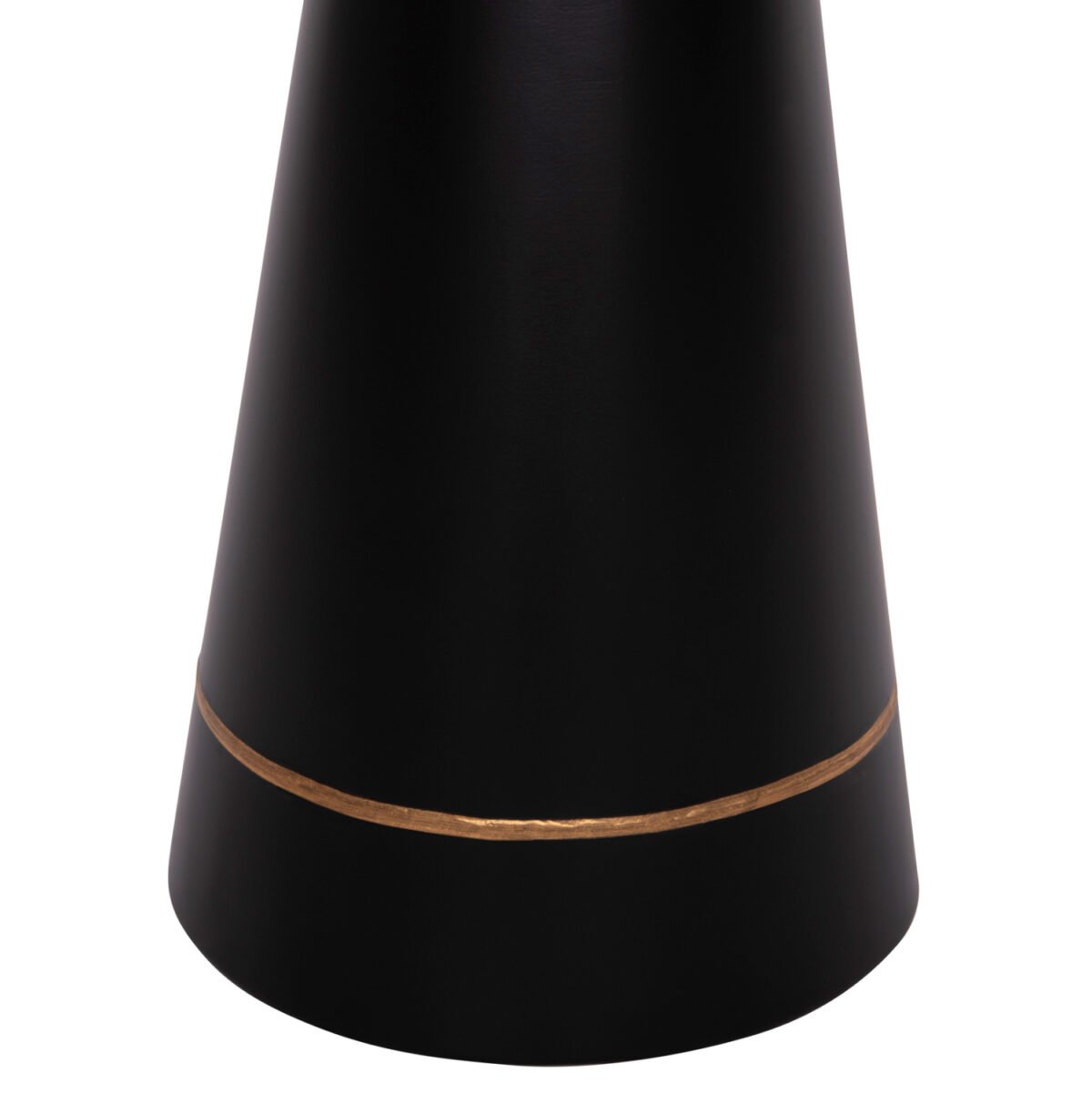 ΤΡΑΠΕΖΙA ΣΑΛΟΝΙΟΥ 2ΤΜΧ BALLI HM9996 ΣΤΡΟΓΓΥΛΑ ΜΕΤΑΛΛΙΚΑ ΜΑΥΡΑ Φ50 & Φ40 εκ. - Image 7