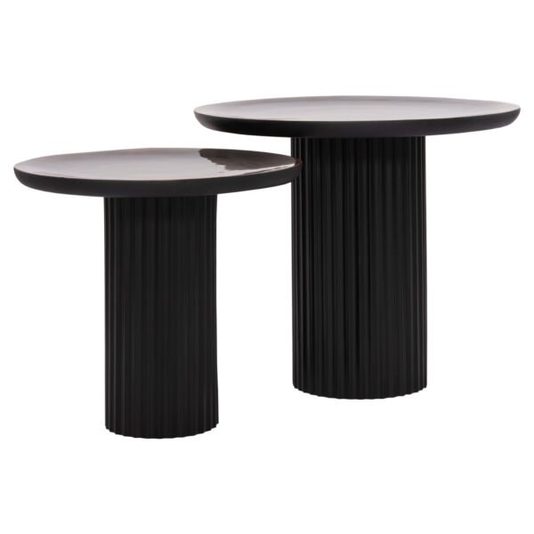 ΤΡΑΠΕΖΙA ΣΑΛΟΝΙΟΥ 2ΤΜΧ ELAF HM9999 ΞΥΛΟ MANGO ΕΜΑΓΙΕ-ΜΕΤΑΛΛΙΚΕΣ ΒΑΣΕΙΣ - Image 3