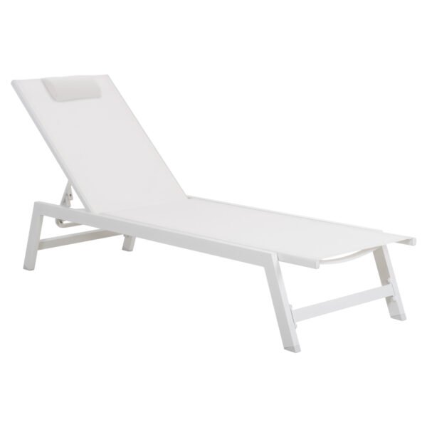 ΞΑΠΛΩΣΤΡΑ ΑΛΟΥΜΙΝΙΟΥ ΜΕ ΜΑΞΙΛΑΡΙ RABIA HM5982.01 ΣΕ ΛΕΥΚΟ 191