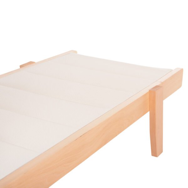 ΞΑΠΛΩΣΤΡΑ MILOS HM10650.01 ΞΥΛΟ ΟΞΙΑΣ ΣΕ ΦΥΣΙΚΟ-ΕΚΡΟΥ TEXTILENE 204x65x31,5-92,5Υεκ. - Image 9