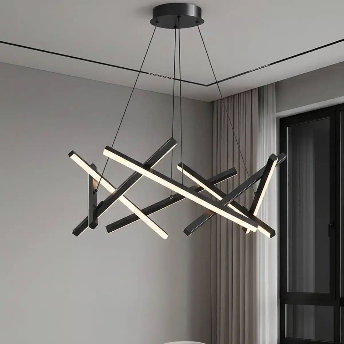 Prisma Πολυέλαιος Οροφής LED Dimmable CCT 80W D72 Με Χειριστήριο 3