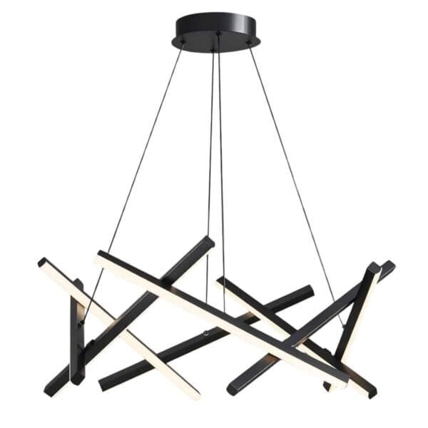 Prisma Πολυέλαιος Οροφής LED Dimmable CCT 80W D72 Με Χειριστήριο