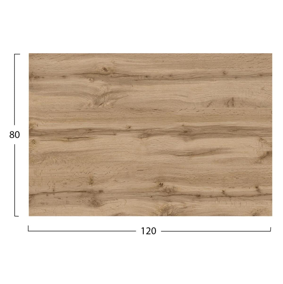 ΕΠΙΦΑΝΕΙΑ ΤΡΑΠΕΖΙΟΥ HPL ΟΡΘΟΓΩΝΙΑ HM5840.36 SONAMA OAK 120x80εκ. - Image 2