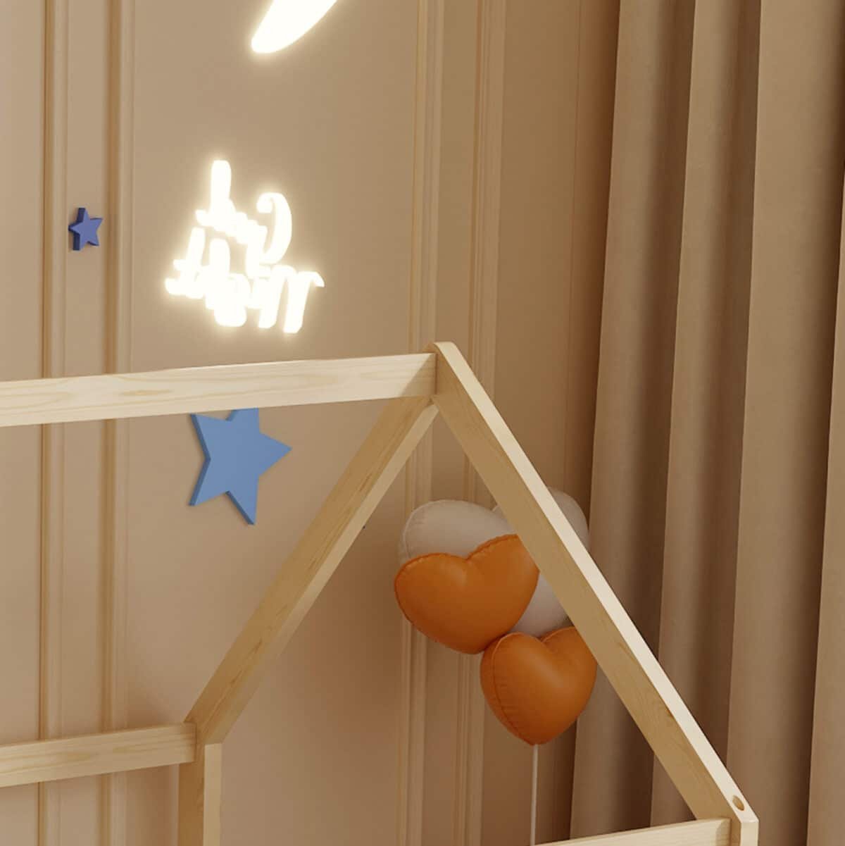 ΚΡΕΒΑΤΙ ΠΑΙΔΙΚΟ ΜΕ ΣΤΡΩΜΑ PEPE HM21302 ΞΥΛΟ ΠΕΥΚΟΥ ΣΕ ΦΥΣΙΚΟ--ΣΤΡΩΜΑ 90x190εκ - Image 6