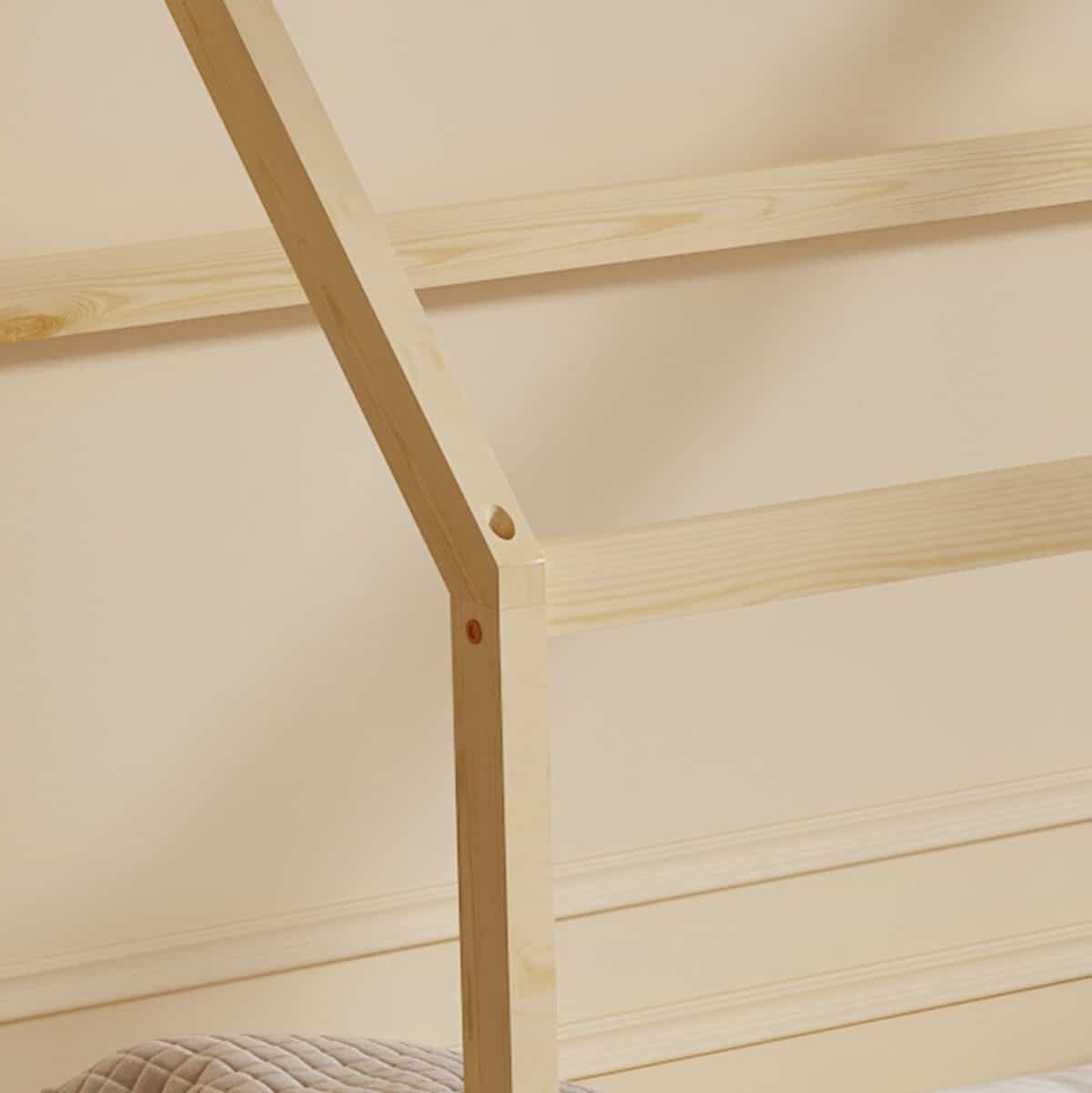 ΚΡΕΒΑΤΙ ΠΑΙΔΙΚΟ ΜΕ ΣΤΡΩΜΑ PEPE HM21302 ΞΥΛΟ ΠΕΥΚΟΥ ΣΕ ΦΥΣΙΚΟ--ΣΤΡΩΜΑ 90x190εκ - Image 7