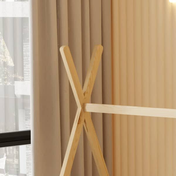 ΚΡΕΒΑΤΙ ΠΑΙΔΙΚΟ ΜΕ ΣΤΡΩΜΑ MUNK HM21306 ΞΥΛΟ ΠΕΥΚΟΥ ΣΕ ΦΥΣΙΚΟ--ΣΤΡΩΜΑ 90x190εκ - Image 8