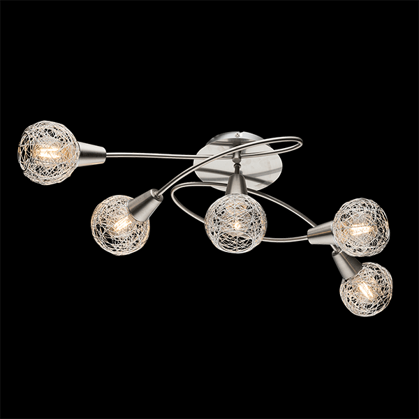 JULIE ΣΠΟΤ 5XE14 ΝΙΚΕΛ ΜΑΤ/ΑΛΟΥΜΙΝΙΟ