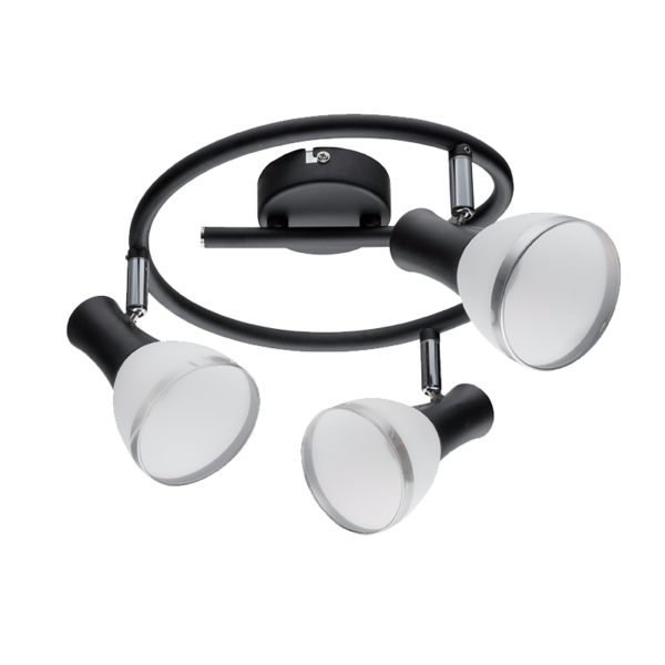 EDDY ΣΠΟΤ 3XE14 ΜΑΥΡΟ