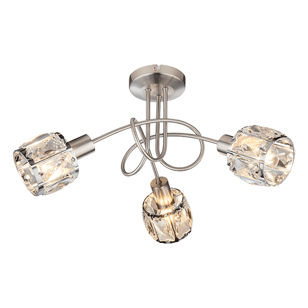 SHEEN ΣΠΟΤ 3XE14 ΝΙΚΕΛ ΜΑΤ SHEEN ΣΠΟΤ 3XE14 ΝΙΚΕΛ ΜΑΤ