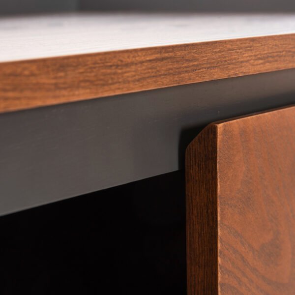 ΣΕΤ ΜΠΟΥΦΕΣ & ΕΠΙΠΛΟ ΤΗΛΕΟΡΑΣΗΣ ΒEEN HM21344 MDF ΜΕ ΚΑΠΛΑΜΑ ΚΑΡΥΔΙΑΣ - Image 6