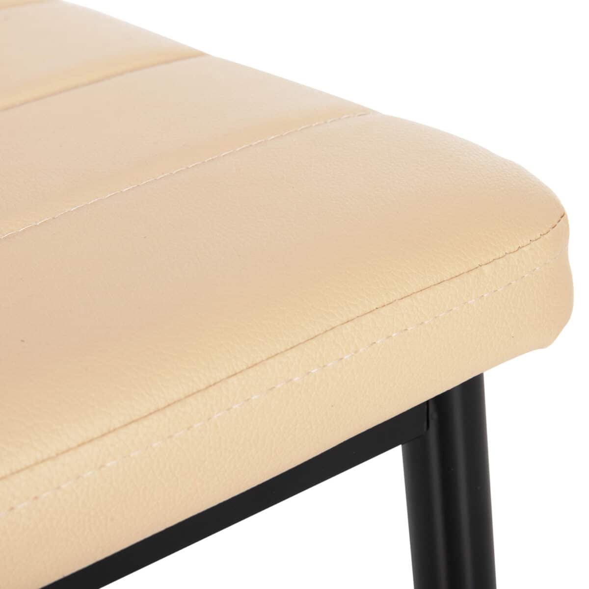 ΣΕΤ ΤΡΑΠΕΖΑΡΙΑΣ 5ΤΜΧ RAVEN HM21266.02 ΚΕΡΑΜΙΚΟ TOP CALACATTA--ΚΡΕΜ PU - Image 6