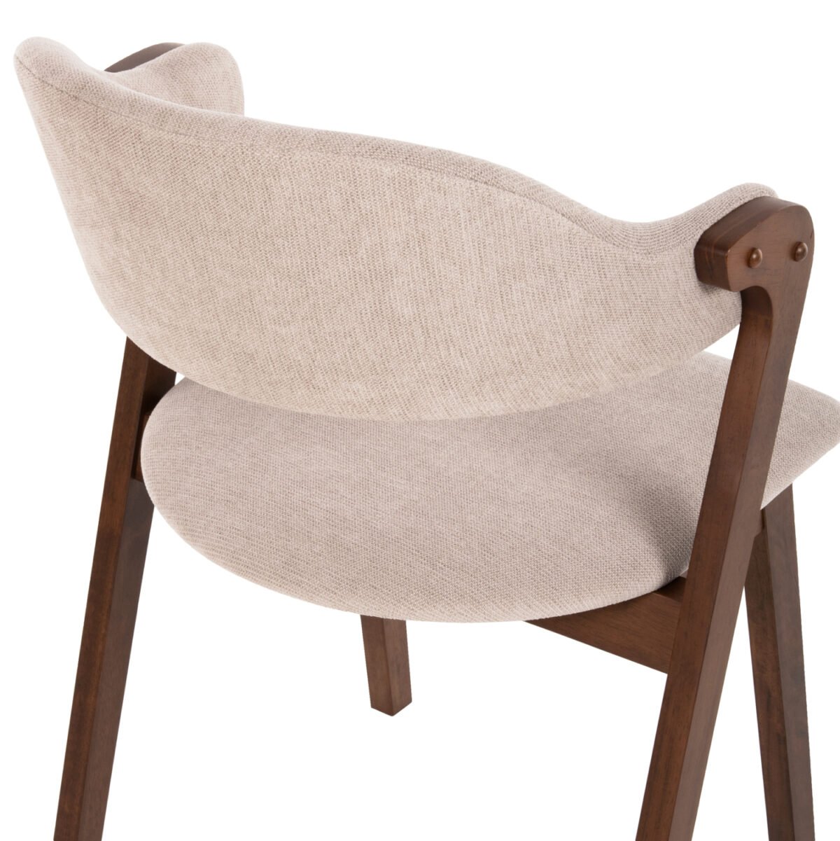 ΣΕΤ ΤΡΑΠΕΖΑΡΙΑΣ 9ΤΜΧ RIDER HM21341 ΤΡΑΠΕΖΙ ΑΠΟ MDF--ΚΑΡΕΚΛΕΣ RUBBERWOOD & ΥΦΑΣΜΑ - Image 6