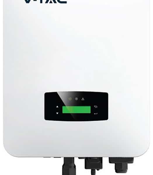V-TAC Solar Inverter Υβριδικό Φωτοβολταϊκών Μονοφασικό On-Off Grid 6KW IP20 με Οθόνη 11514