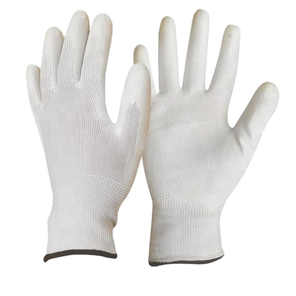 POLYESTER GLOVES COATED WITH PU SIZE 10 POLYESTER GLOVES COATED WITH PU SIZE 10