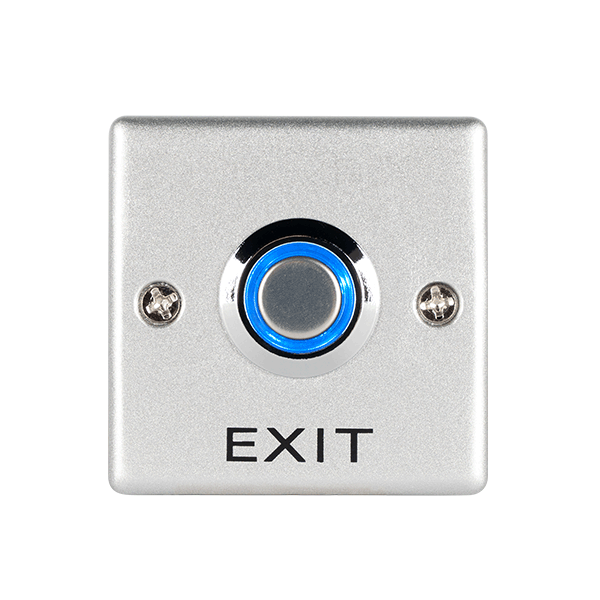 EL-EB53A ZINC ALLOY EXIT BUTTON (NO/COM)