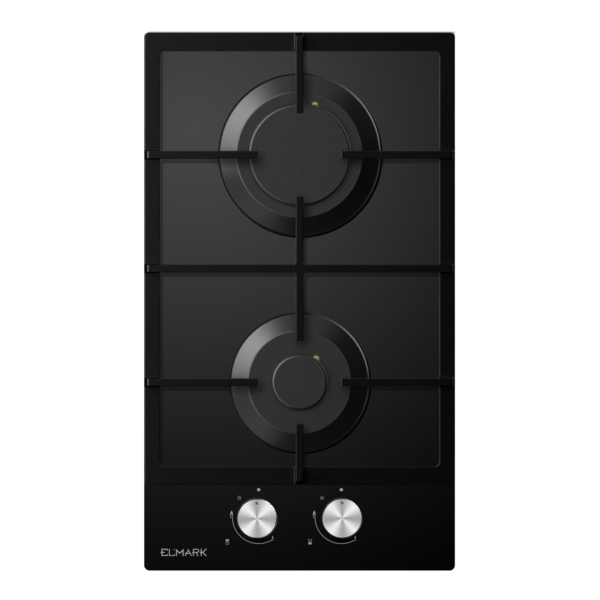 ELMARK EL-30GB095 GLASS GAS HOB 30CM