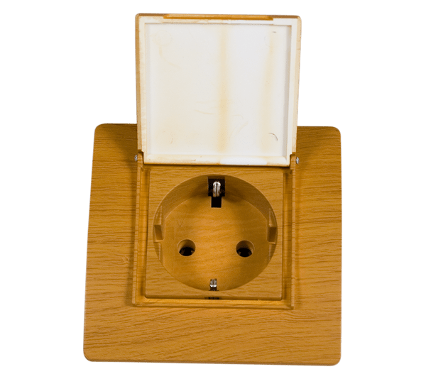 EL BASIC TZ107C GERMAN STANDARD SOCKET WITH COVER