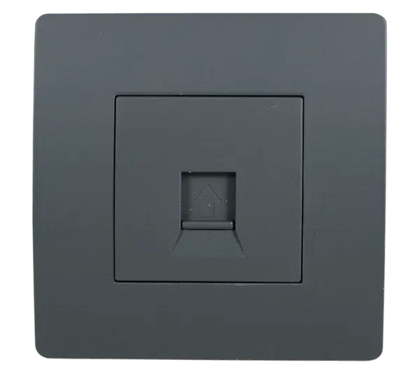 EL BASIC TZ112 COMPUTER LINE SOCKET GRAPHITE-OLD