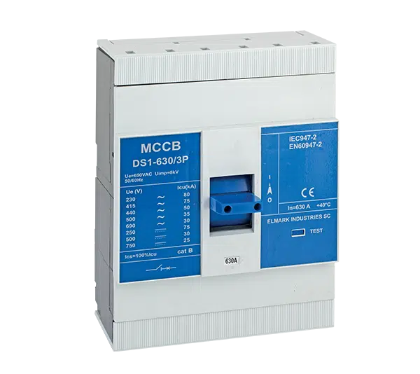 MCCB DS1 630/500+MX 230V