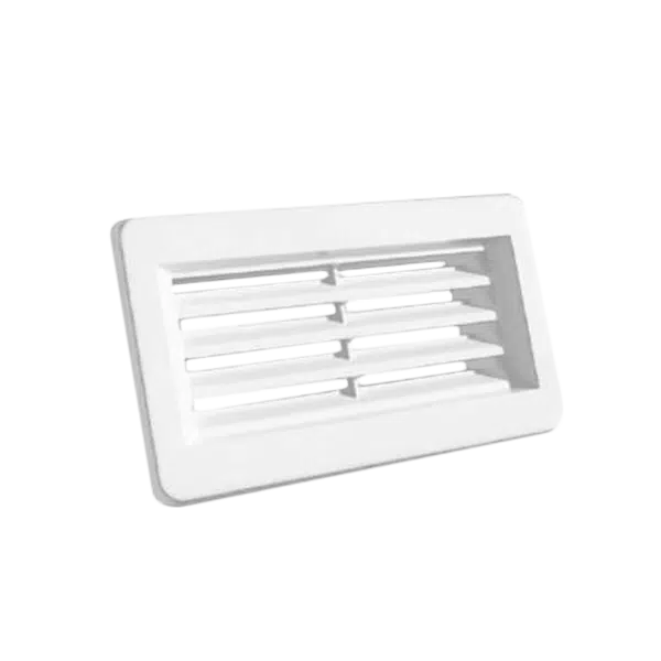 EL02-415 PVC END GRILL FOR FLAT DUCTS 110x55MM