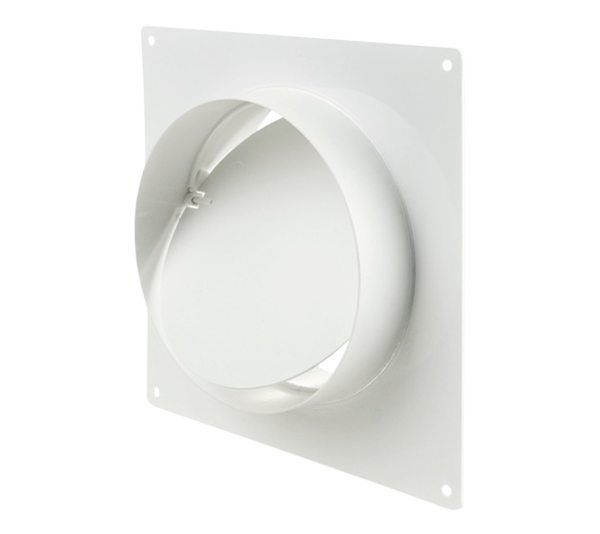 EL02-505 PVC WALL FLANGE WITH VALVE D100MM
