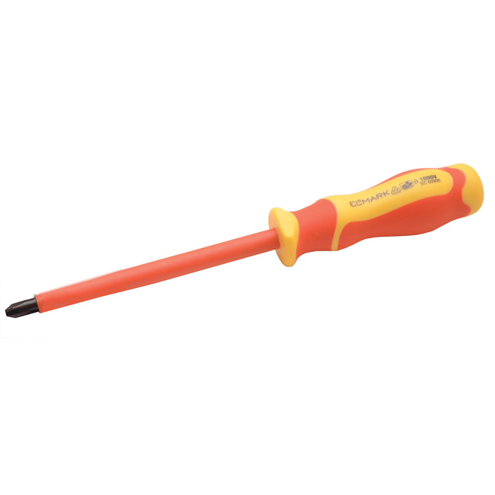 VDE INSULATED SCREWDRIVER- PH 1000V PH0X60MM VDE INSULATED SCREWDRIVER- PH 1000V PH0X60MM