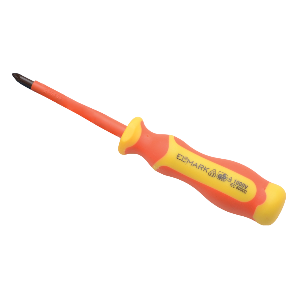 VDE INSULATED SCREWDRIVER- PZ 1000V PZ0X60MM VDE INSULATED SCREWDRIVER- PZ 1000V PZ0X60MM