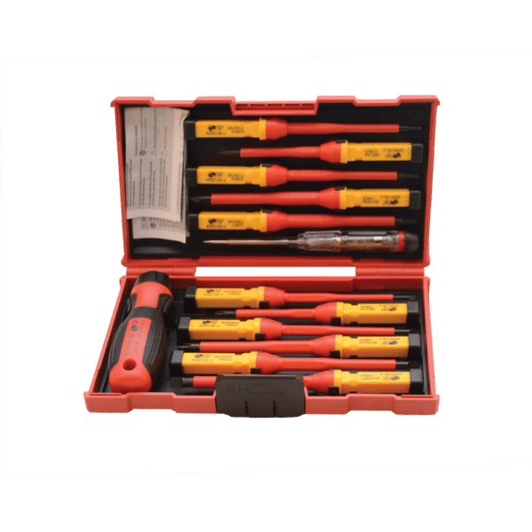 13PCS VDE INSULATED SCREWDRIVER SET CRV