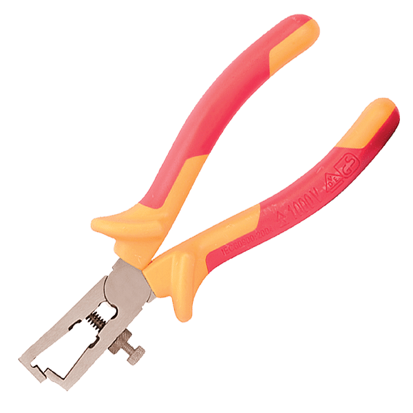 VDE CRV INSULATED WIRE STRIPPING PLIERS 160MM