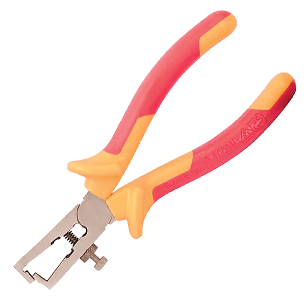 VDE CRV INSULATED WIRE STRIPPING PLIERS 160MM