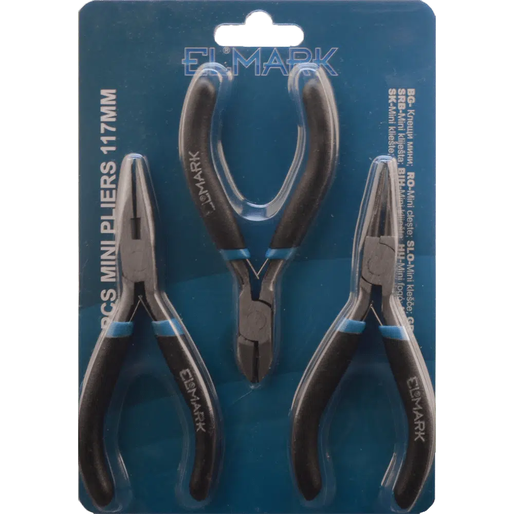 3PCS MINI PLIERS 117mm