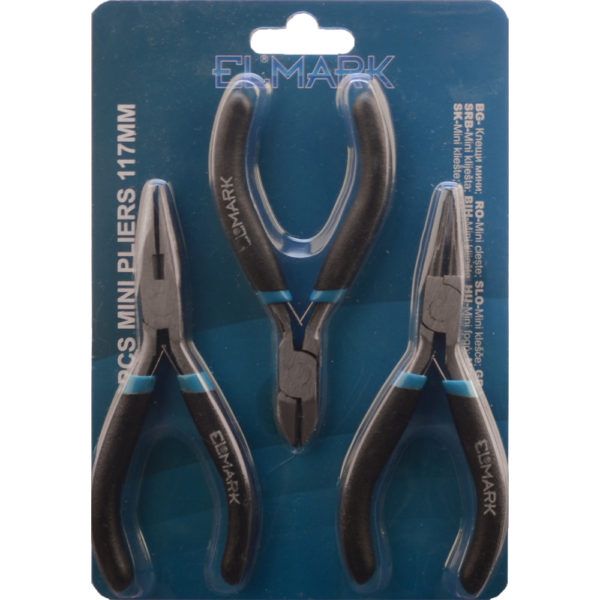 3PCS MINI PLIERS 117mm