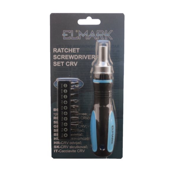 11PCS RATCHET SCREWDRIVER SET