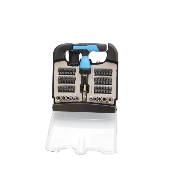 48PCS T-HANDLE RATCHET SCREWDRIVER SET CRV