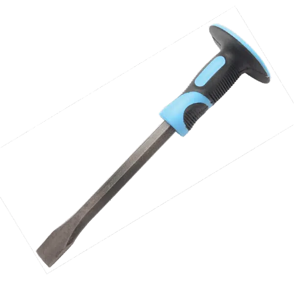CHISEL AND PUNCH WITH TPR HANDLE 16x300mm