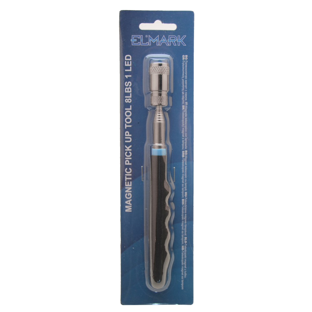 MAGNETIC PICK UP TOOL 8LBS 1 LED MAGNETIC PICK UP TOOL 8LBS 1 LED