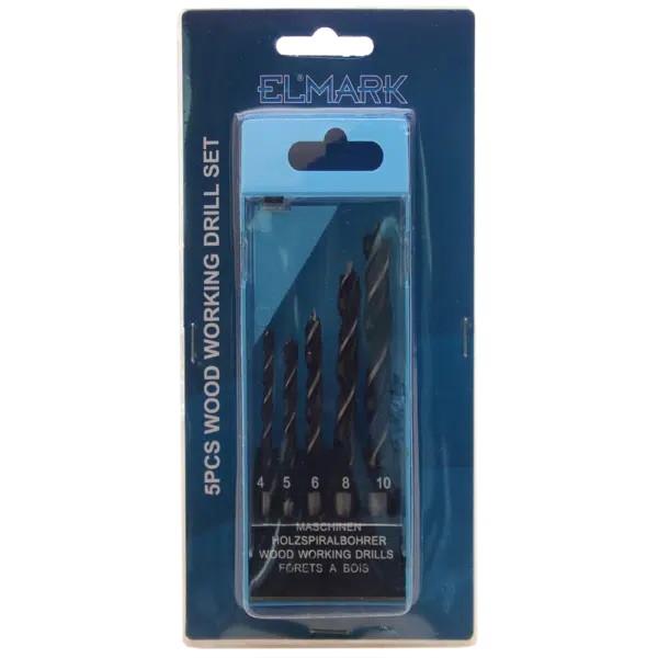 5PCS WOOD WORKING DRILL SET
