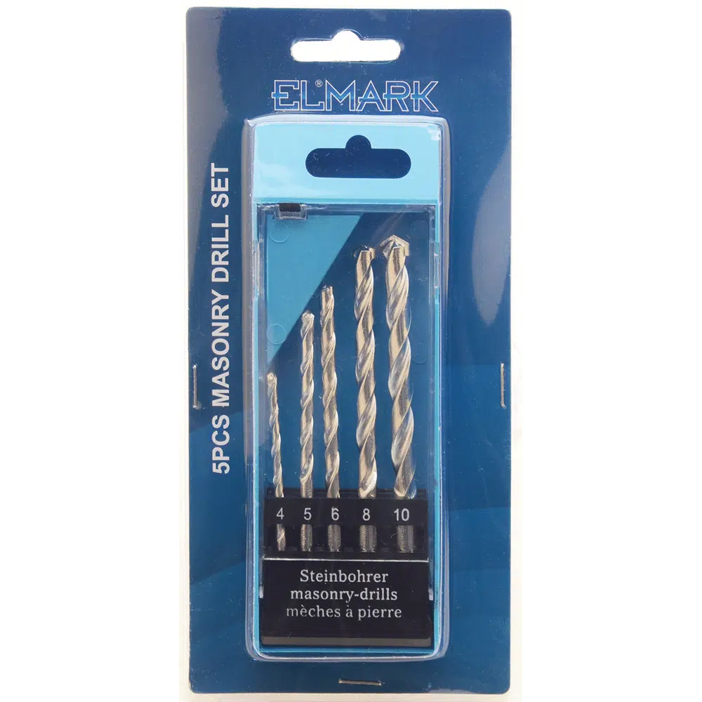 5PCS MASONRY DRILL SET