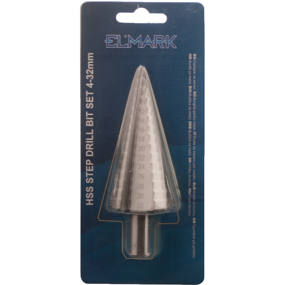 HSS STEP DRILL BIT SET 4-32mm HSS STEP DRILL BIT SET 4-32mm